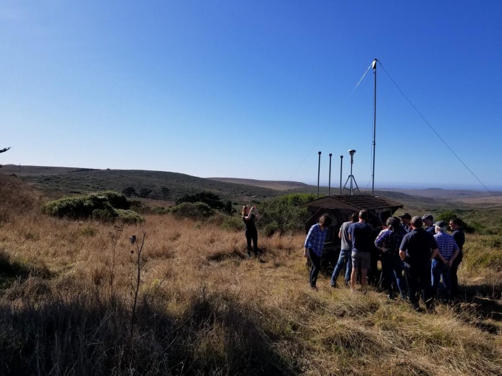 Image of wind attendees in field