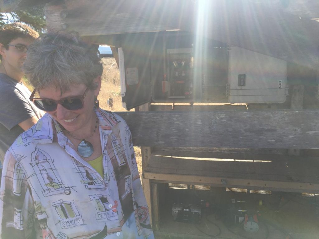 attendees learn about equipment